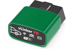 vLinker FD WiFi OBD2 Narzędzie skanujące, Czytnik kodów diagnostycznych dla iOS, Android, i Windows - Stworzone dla FOR-Scan
