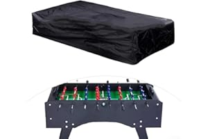 GETDOUBLERICH Funda de mesa de futbolín, impermeable, 420D, Oxford, protección de mesa de futbolín, a prueba de polvo, para patio, futbolín, para interiores y exteriores, 163 x 115 x 48 cm