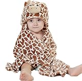 DINGANG® Spring Autumn Kid Baby Girl Boy Bathrobe Towel Cloak Ultra-soft Flannel Baby Blanket,0-6 Years Old