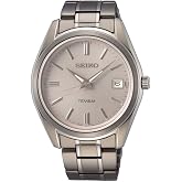Seiko Erkek Saati Kuvars Titanyum Paslanmaz &Ccedil;elik Bantlı