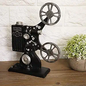 Handmade Easy to Use Durable Vintage Film Projector Model, Film Projector Model, Bar Coffee Shop for Home Living Room for Shop Window