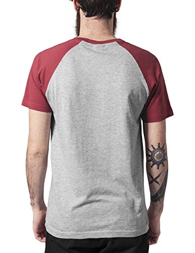 Urban Classics Herren T-Shirt Raglan Contrast Tee - 2