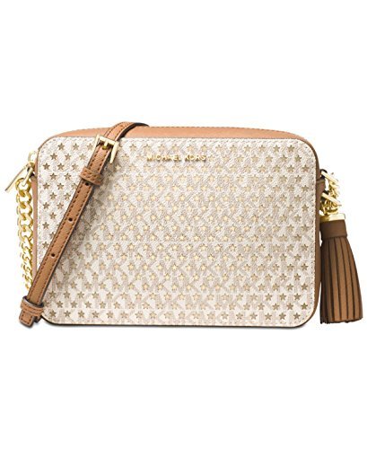 Preisvergleich Produktbild MICHAEL Michael Kors Ginny Medium Camera Bag (Vanilla)