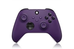 SWCTIM Xbox Controller Wireless für Xbox One, Xbox Series X/S, Xbox One X/S,Controller mit 2.4GHz Wireless Adapter,mit 3.5mm Kopfhörerbuchse,Lila