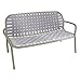 Produktbild emu Yard Gartensofa 2-Sitzer, grau grün Sitz elastische Gurte grau grün BxHxT 139x77x71,5cm Gestell Aluminium grau grün