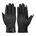 Produktbild MPTECK @ Grau Schwarz Touchscreen Handschuhe für Männer Winterhandschuhe Warme Handschuhe Outdoor Sport Handschuh Winter Fahrradhandschuhe Winddicht mit Fleecefutter für Herbst oder Frühling
