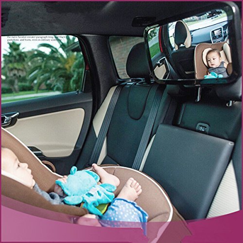 Large Size Back Seat Baby Safe Car Mirror for Rear Facing Car Seats
