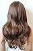 PRETTYSHOP Fashion Lady Wig long Hair Wavy Cosplay Heat-Resistant Fibres Different Colors and Style (brown mix 30H27 WLY1)