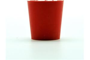 AlcoFermBrew Tapón de Goma Rojo 29/23 mm – Tapón de Laboratorio | Junta Resistente a Químicos | Tapón Flexible