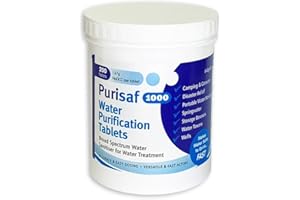 HYGIENE4LESS Purisaf Water Purification Tablets 200 per tub