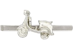 WILLIAM STURT FINE PEWTER William Sturt Krawattenklammer/Krawattenklammer Vespa, Zinn, handgegossen