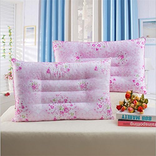 Cassia Seed Pillow Mat Magnetic Treatment Neck Bedding (45 * 70) , pink flowers , 45*70