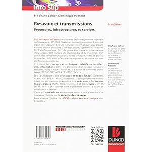 Réseaux et transmissions - 6e ed - Protocoles, infrastructures et services Livre en Ligne - Telecharger Ebook