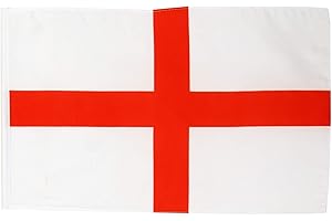 St George England Boat Flag 18" X 12" - Treehouses Caravans - Sleeved 45cm x 30cm - Country - FlagSuperstore©