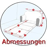 Z19+ Kindersofa Ausklappbar Schlafsofa Couch Sofa Minicouch 3 in 1 Baby Set + Kindersessel und Sitzkissen + Matratze - 2