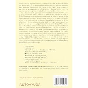 La autoestima: Gustarse a sí mismo para mejor vivir con los demás (Autoayuda)