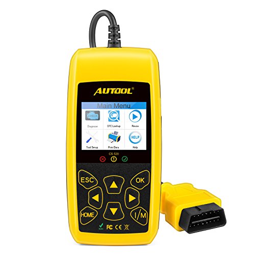 Autool CS520 Lecteur de Code Automatique Jaune