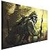 Produktbild Stalker Kämpfer Leinwandbild LaraArt Studio Wanddeko Wandbild 100 x 70 cm