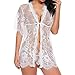 Produktbild pitashe Sexy Dessous Große Pyjamas Damen Negligee Dessous Set Reizwäsche Elastische Unterwäsche Frauen Nachtkleid Babydoll Dessous Set Bademantel Lingerie Kleid Spitze Unterwäsche Bodysuit