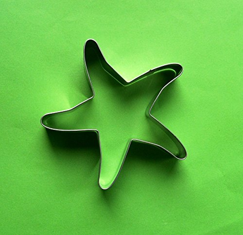 Ocean Creature Cookie Cutter Seepferdchen Seestern Dolphin Shark Shell Biscuit Edelstahl Fondant Form zum Backen Set - 3