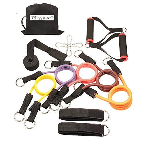 Yupro ejercicio banda de resistencia para edificio de musculo, casa de ejercicios, gimnasio, ejercicios de entrenamiento de clase, ejercicios de rehabilitaci®n