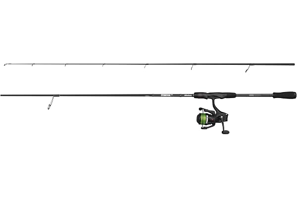 Abu Garcia Max SX Spinning Combo, fiskespö och rulle gädda abborre och zander, stark lättvikt och mångsidig, svart, 1,83 m – 2,74 m måttlig snabbstång, 2500 och 3000 storlek rulle