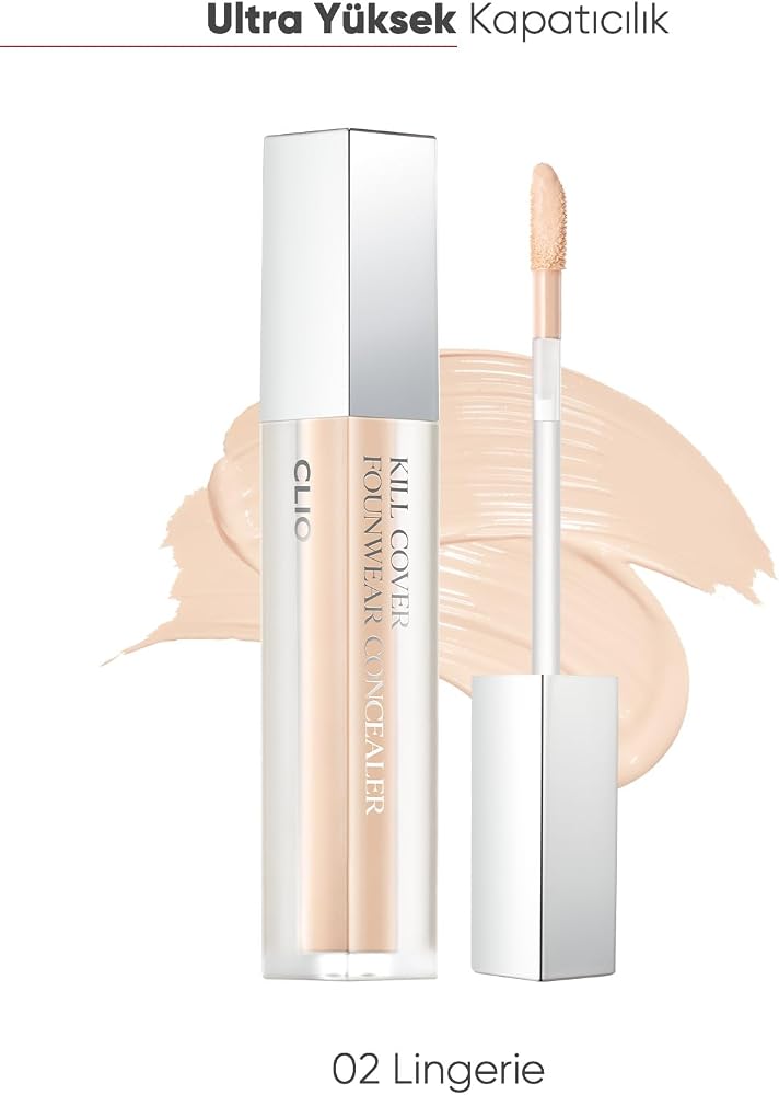 CLIO Yoğun Kapatıcılık Sağlayan Concealer CLIO Kill Cover Founwear Concealer (2 Lingerie)