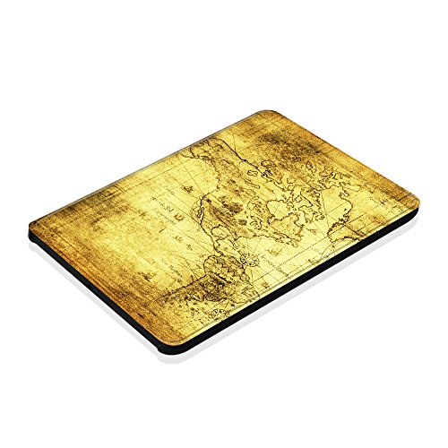 Kindle Voyage Hülle Case – Fintie Ultra Slim Lightweight Schutzhülle Tasche Cover mit Auto Schlaf / Wach Funktion Standfunktion nur geeignet für Kindle Voyage, Weltkarte - 5