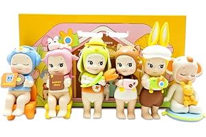 ADYEKSD Mini Angel Anime Figures with Sealed Box,1Pcs Random Lying Down Angel Statues Decorative Toys,Mini Miniature Model Statue for Desktop Decoration,Cute Collectors Figure for Kids Adults