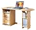Produktbild Inter Link Alpine Living Schreibtisch Computertisch Büromöbel Laptoptisch Bio Kiefer massivholz Natur lackiert