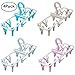 Produktbild SOGREAT Wäschespinne Faltbarer Kleiderbügel 4er Mini Wäschetrockner Trocknung Drip Hanger für Wäsche,Wäschetrockner mit 48 Klammern Design für Kleidung Socken Dessous Unterwäsche Handschuhe