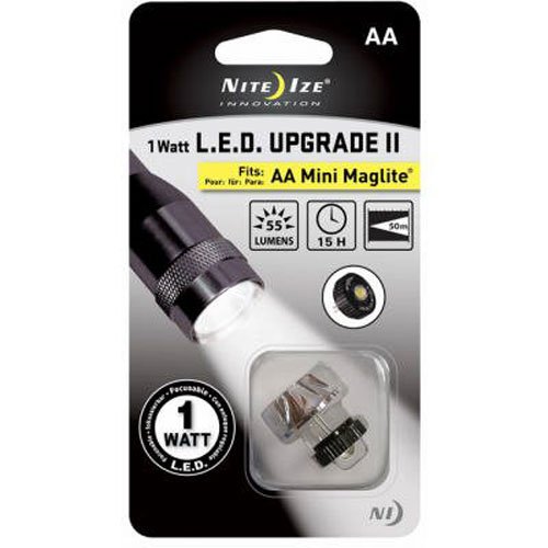 Nite Ize - LED Upgrade V2 - 1 Watt - 55 Lumen - für Mini Maglite AA