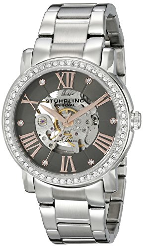 Stuhrling Original 629.03 Damen-Armbanduhr Analog Automatik Edelstahl