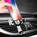 Produktbild iVoler Autohalterung Lüftung Handyhalterung Auto Lüftungsschlitz Halterung Universal KFZ Halter 360 Drehbar Air Vent Phone Holder kompatibel für iPhone Galaxy Huawei usw. (Silber)