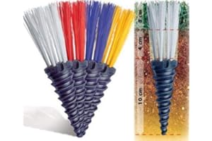 BOJE SPORT - DES PRODUITS PREMIUM (EXPÉDITION RAPIDE) 25 repères Plifix pour Terrain de Sport, Couleur: Rouge