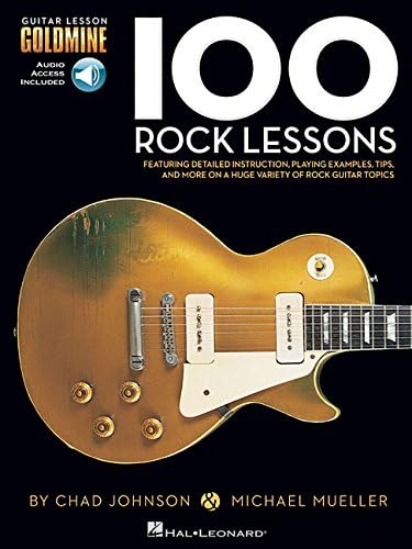 100 Rock Lessons. Guitar Solo. Includes Audio Online: Guitar Lesson Goldmine Series