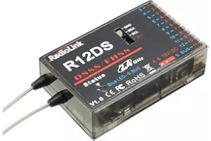 SPARKHOBBY RadioLink radiolänk-mottagare R6DS R6DSM R9DS R12DS R12DSM av D flygkontroll (R12DS)