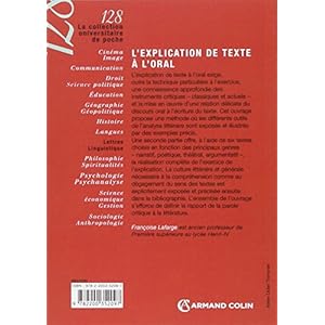 L'explication de texte à l'oral Livre en Ligne L'explication de texte à l'oral Livre en Ligne - Telecharger Ebook