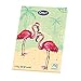 Produktbild Adventskalender mit Milchschokolade FLAMINGO CHRISTMAS (75 Gramm) WEIHNACHTEN - HIGHLIGHT