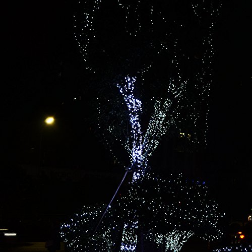 Solar LED Lichterkette mit 200 LEDs wasserdicht als Außenbeleuchtung, Deko-Beleuchtung, Garten-Beleuchtung, Party-Licht - 6