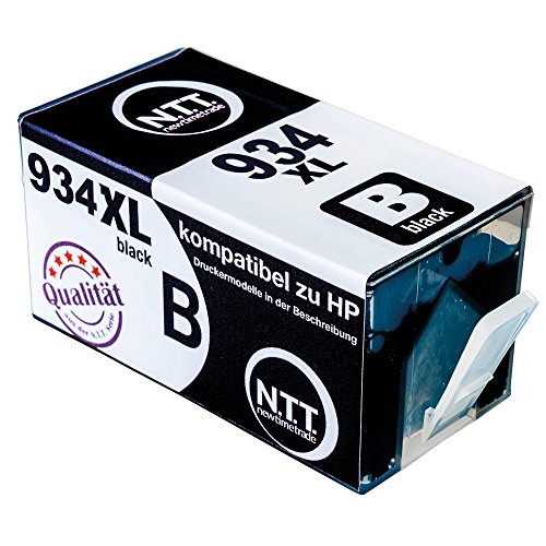 N.T.T.® 5x XL kompatible Tintenpatronen zu HP 934 XL HP 935 XL (2 Schwarz, 1 Cyan, 1 Magenta, 1 Yellow) Multipack HP OfficeJet Pro 6230, 6835, 6830, 6812, 6815, 6836 - 2
