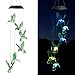 Produktbild Sportstorm Solar Wind Chime Farbwechsel Solar LED Mobile Windspiel, Wasserdicht sechs Kolibri für Home/Party / Nacht/Garten / Festival Decor/Valentines Geschenk