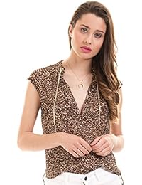 GUESS Blusa Marciano Leopardo Print Fiesta