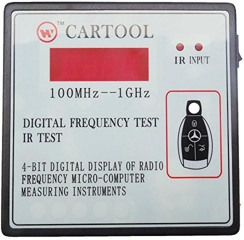 100 MHZ-1GHZ Remote Control Frequenztester Car Wireless Radio Fernfrequenztester