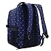 Damero Travel Nappy Changing Backpack with Changing Pad (Blue with dots)
