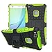 Produktbild Ellitac Duo Layer Handyhülle für Huawei P9 Lite Hülle Case Tasche Handytasche Schutzhülle TPU Case Backcover Bumper mit Ständer Robust Standfunktion Schockabsorption Stoßdämpfung, Grün