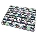 Produktbild Kotdeqay French Bulldog and Spinners Vector Image Baby Crib Pee Mat Washable Urine Bed Pads Absorbent Reusable Changing Pad Mattress