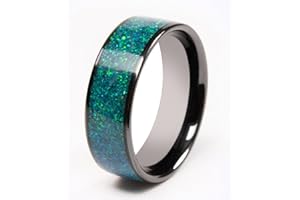 CNICK Smart Payment Ring - Contactless NFC Payment Ring with Tokenization, Fashionable Design, VISA and MasterCard Compatible, Tesla Key Ring for Model 3/Y/S/X/CT (Opal, 10.5)