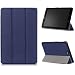 Produktbild Samsung Galaxy Tab S3 9.7 Lederhülle KingSang Tab S3 2017 Leder Tasche Auto Sleep / Wake Up [Ultra Dünn] Brieftasche Schutzhülle für Samsung Galaxy Tab S3 (9.7 Zoll) 2017 SM-T820/T825 Hülle mit Einschlaf / Aufwach Funktion - Blau