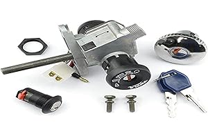 VICMA Jeu de serrures pour Yamaha Majesty, MBK Skyliner (01-), Gris